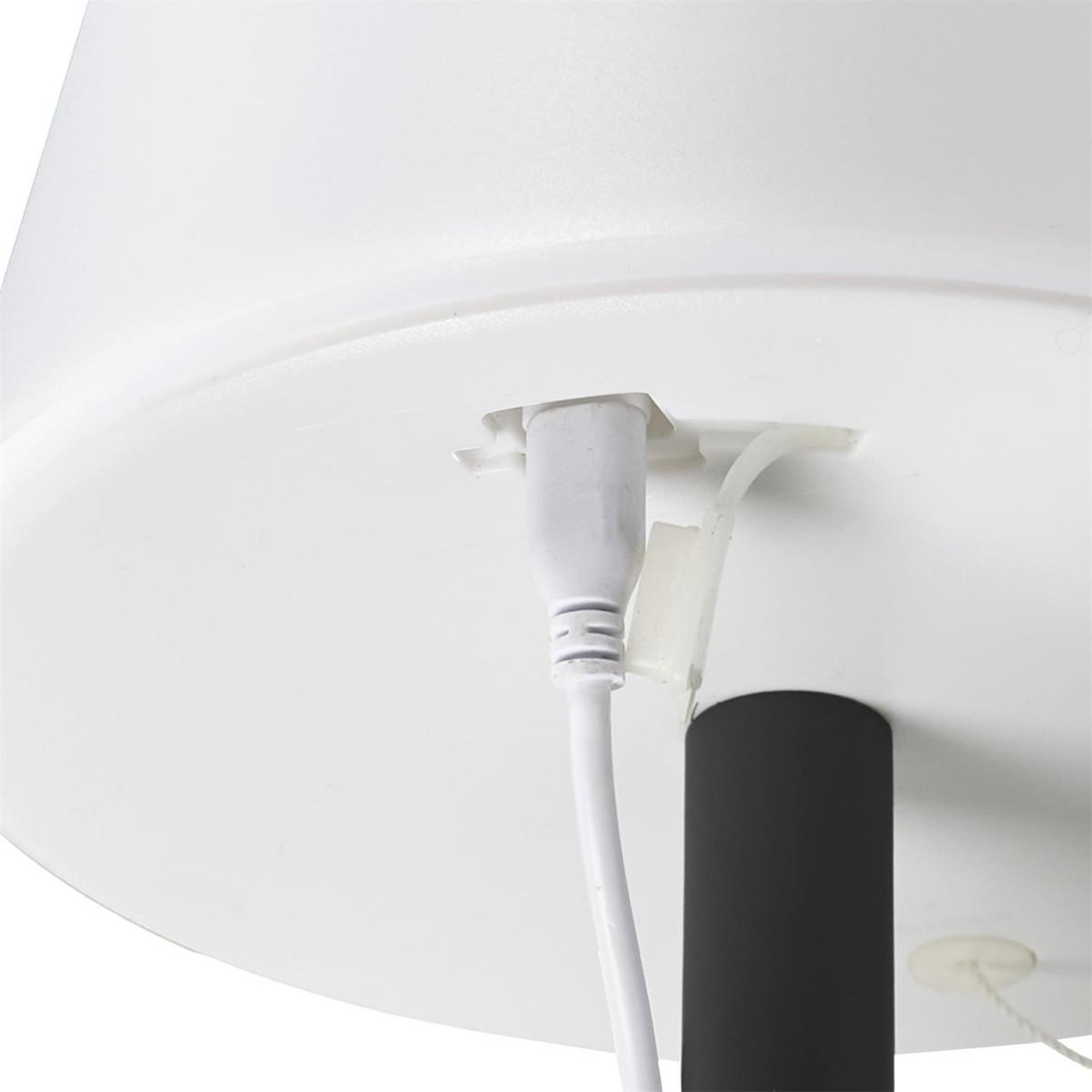 Voir la diapositive 2 : The Home Deco Factory Lampe à poser intérieur & extérieur  led  30cm gris