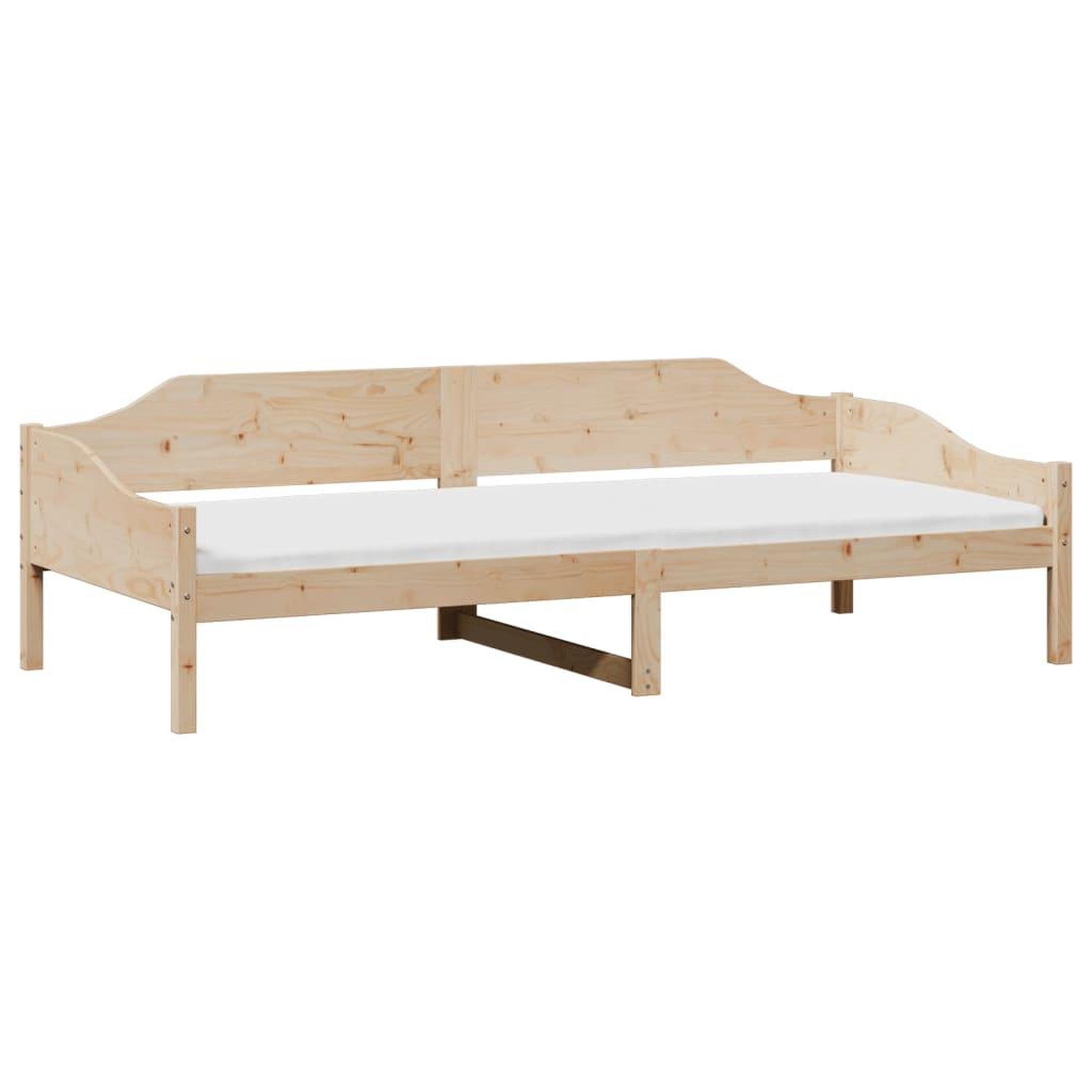 Voir la diapositive 3 : VIDAXL Cadre de lit sans matelas 90x190 cm bois de pin massif