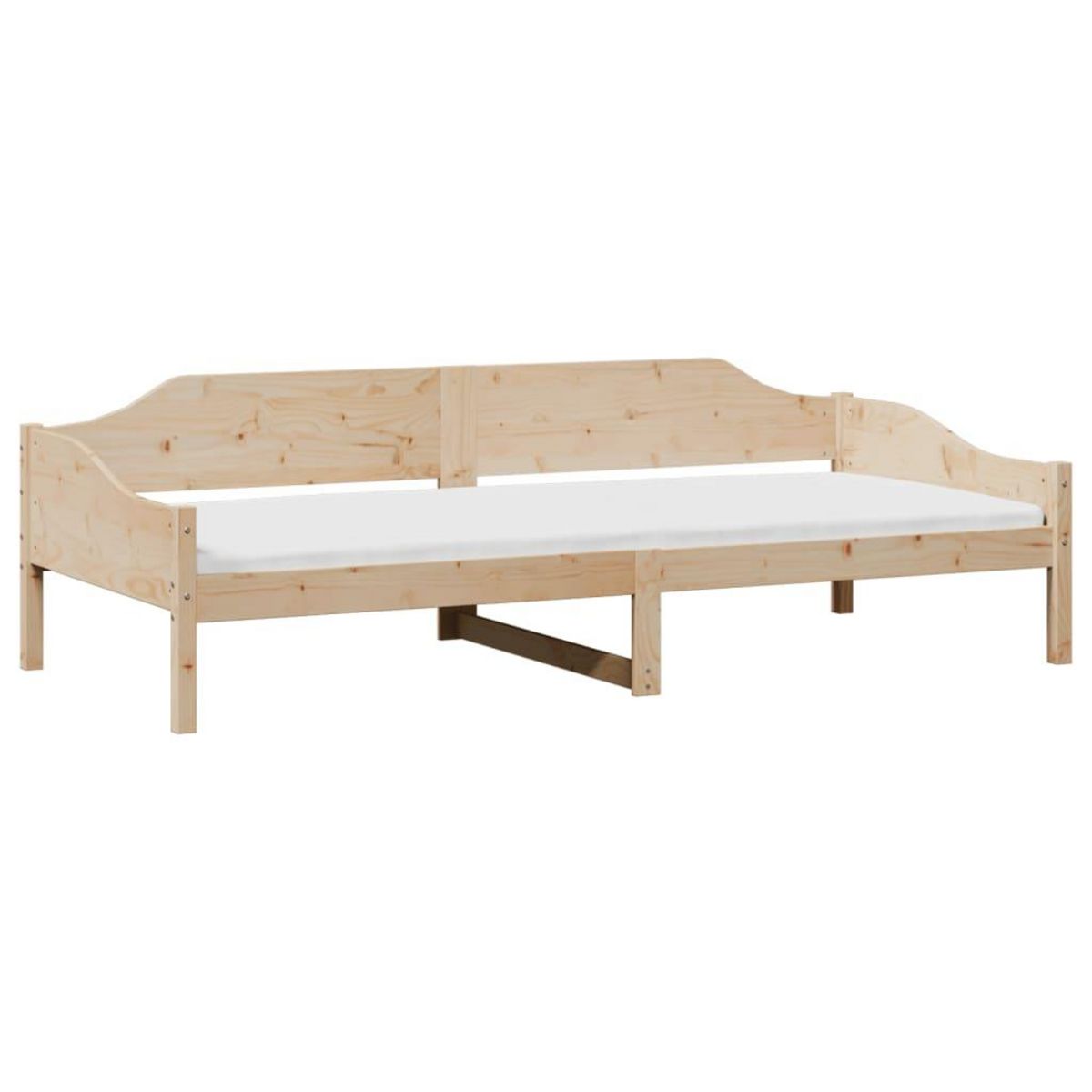 VIDAXL Cadre de lit sans matelas 90x190 cm bois de pin massif