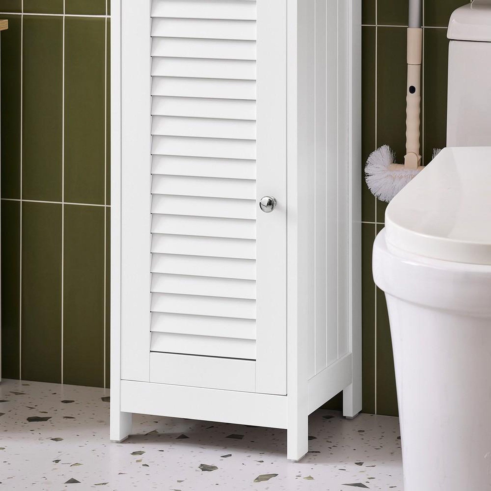 Voir la diapositive 4 : SOBUY SoBuy - Colonne De Salle De Bain à un tiroir - Fonctionnel - FRG236