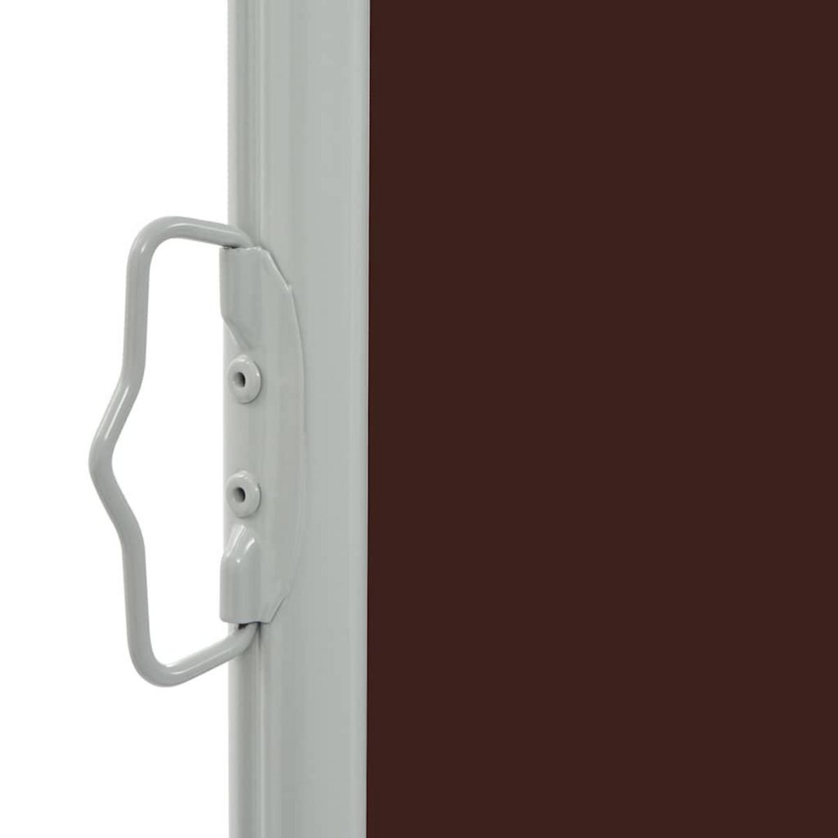 VIDAXL Auvent lateral retractable de patio 140 x 300 cm Marron