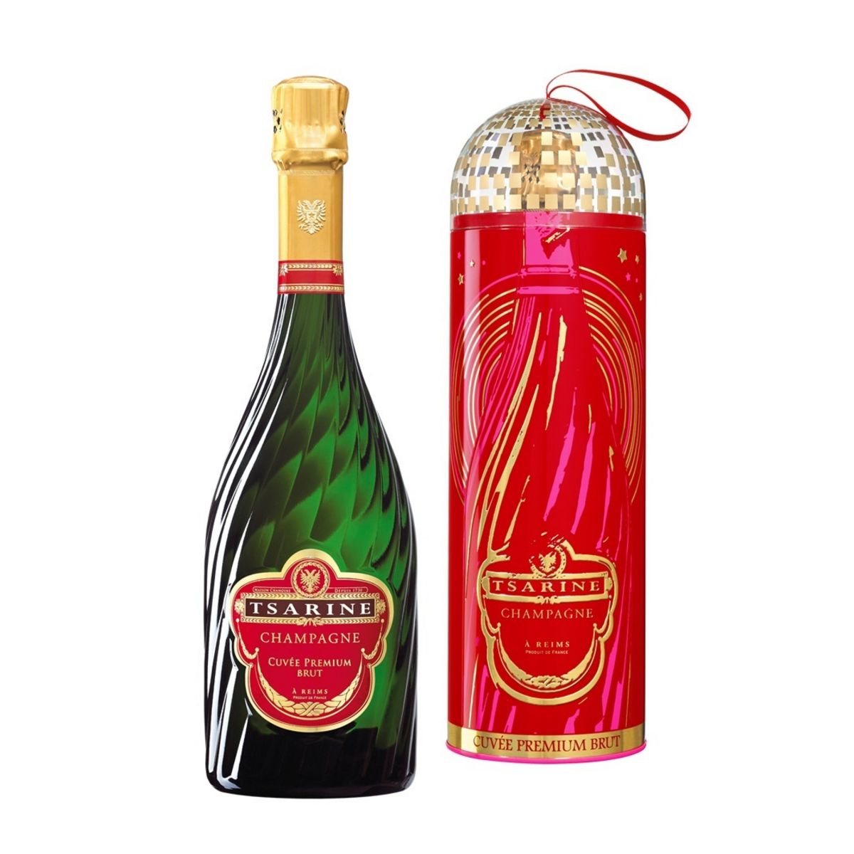 Champagne Brut Tsarine Cuvée Premium avec étui
