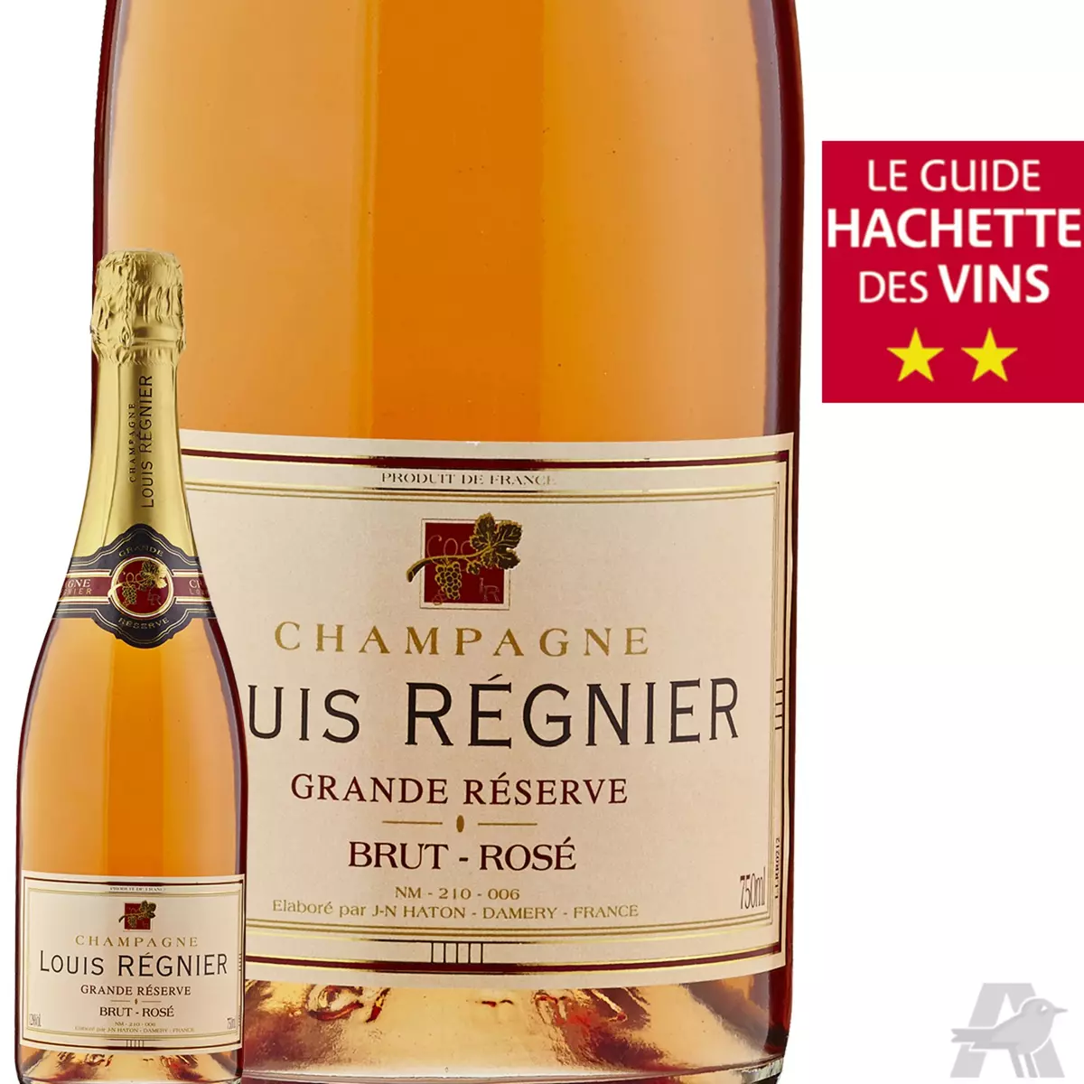 Champagne Brut Rosé Louis Regnier Grande Réserve