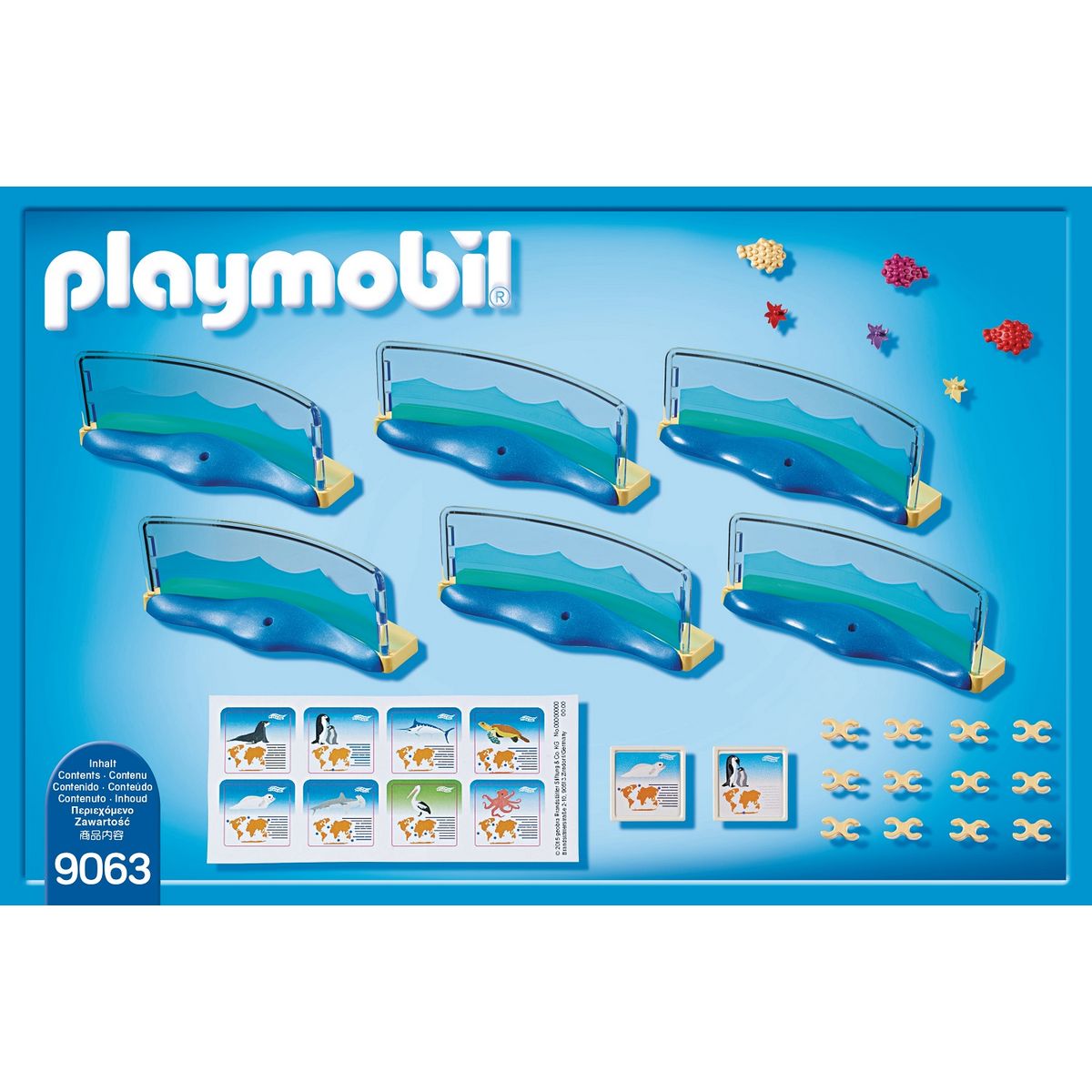 PLAYMOBIL 9063 - Family Fun - Enclos pour les animaux 
