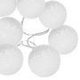 Voir la diapositive 2 : ATMOSPHERA Guirlande LED solaire 10 boules blanches