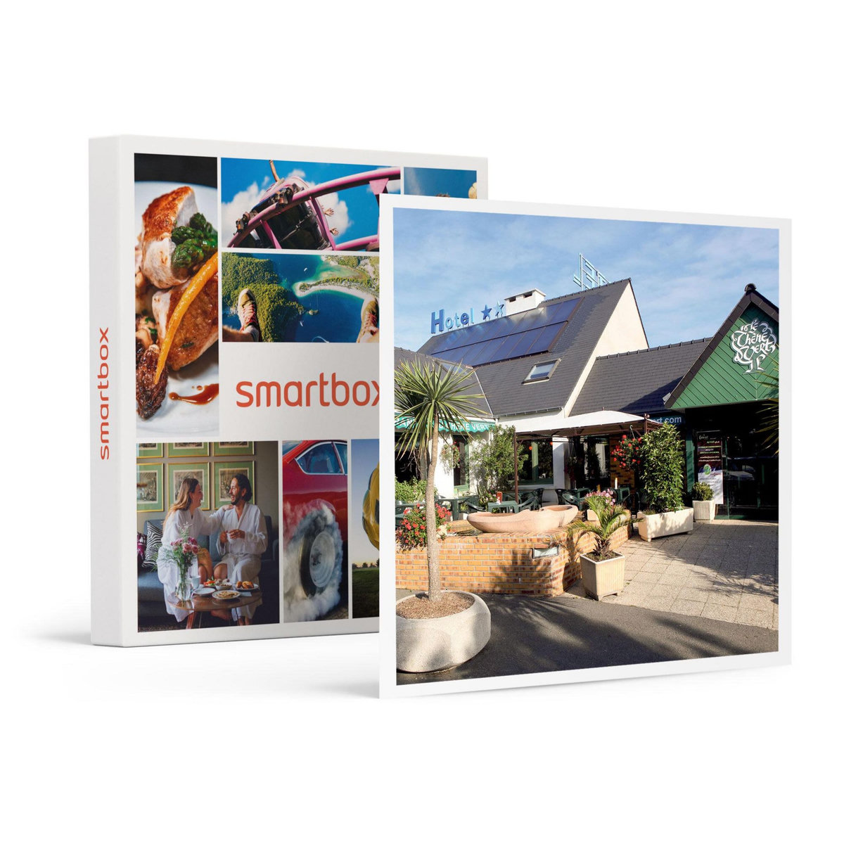 Smartbox Escapade gourmande de 2 jours avec dîner près de Saint-Brieuc - Coffret Cadeau Séjour
