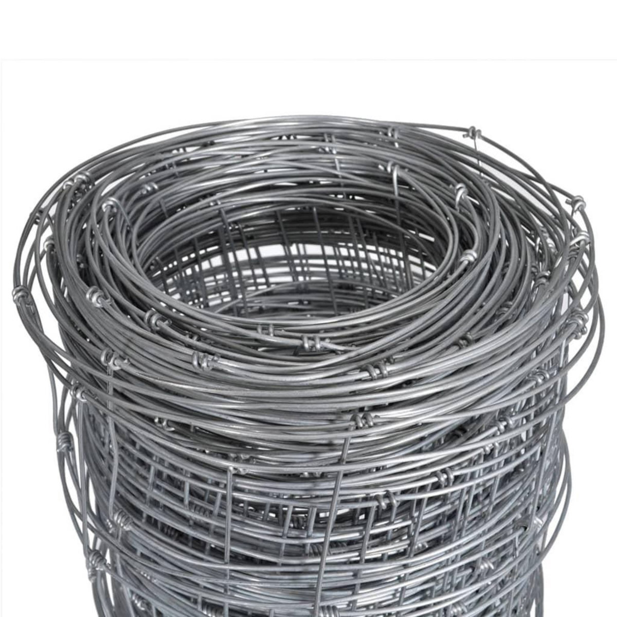 VIDAXL Cloture de jardin Acier galvanise Argente 50x1,2 m