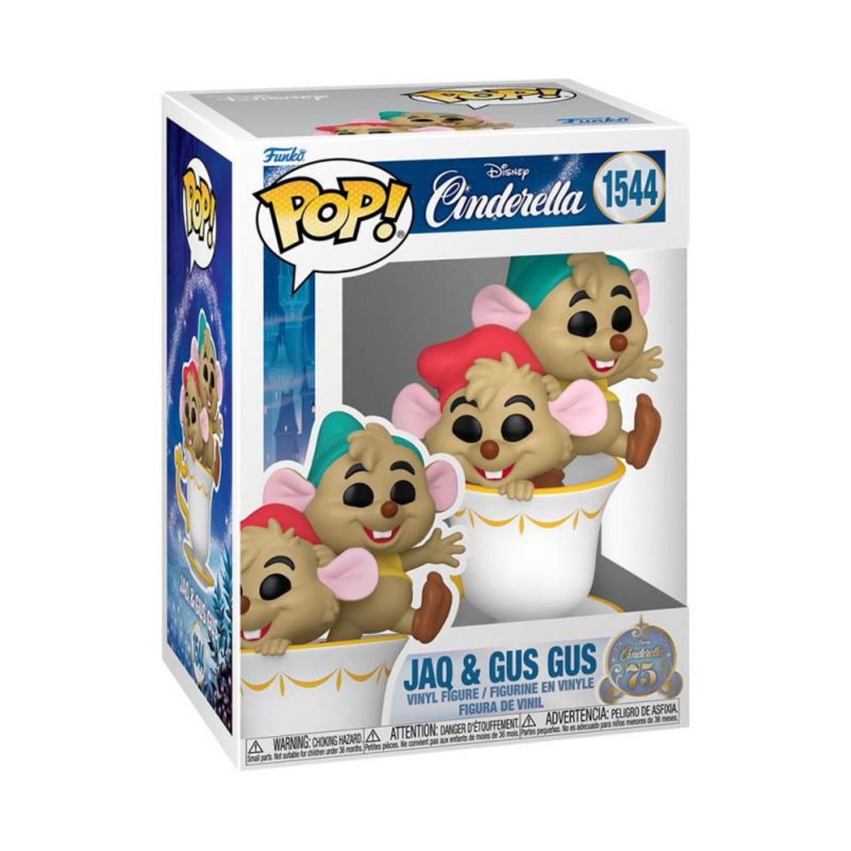 Funko Figurine Funko Pop Disney Cinderella's 75th J&G in cup
