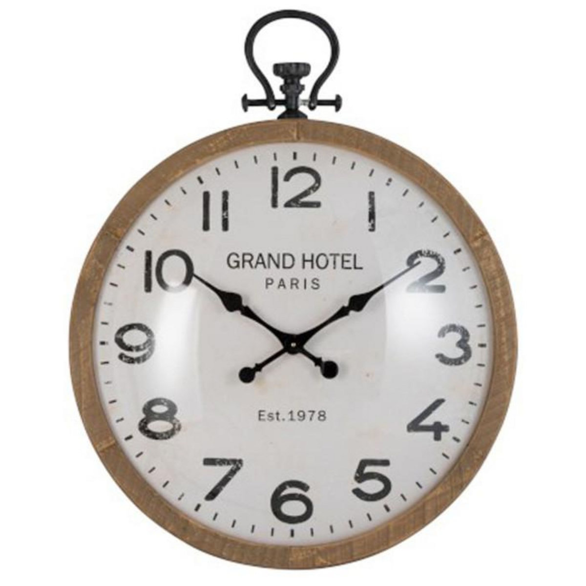 Paris Prix Horloge Murale Vintage  Hotel  107cm Blanc