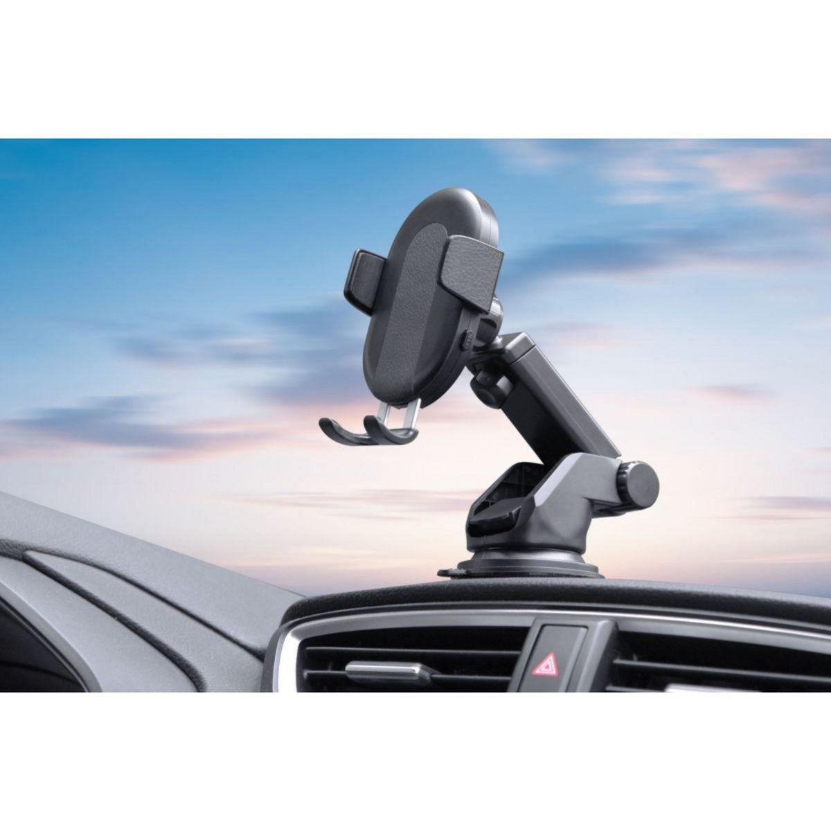 ESSENTIEL B Support smartphone Voiture Chargeur à induction 3 en 1