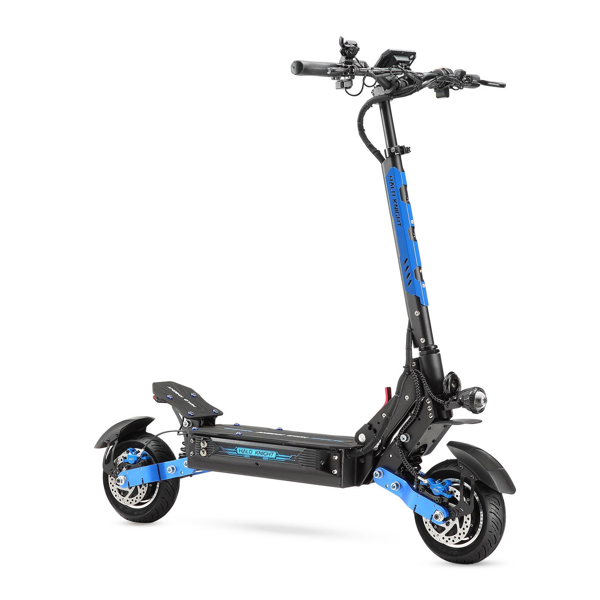 Voir la diapositive 4 : HALO KNIGHT Scooter électrique HALO KNIGHT T108 52V 28,8Ah, double moteurs, tout-terrain