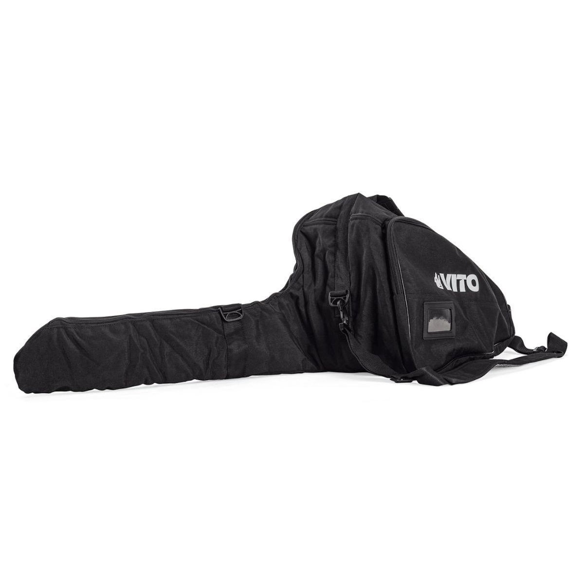 VITO Sac pour Tronçonneuse jusqu'à 22  – Housse de Transport Universelle Rembourrée Polyester, 95 x 29 x 27 cm Base PVC VITO