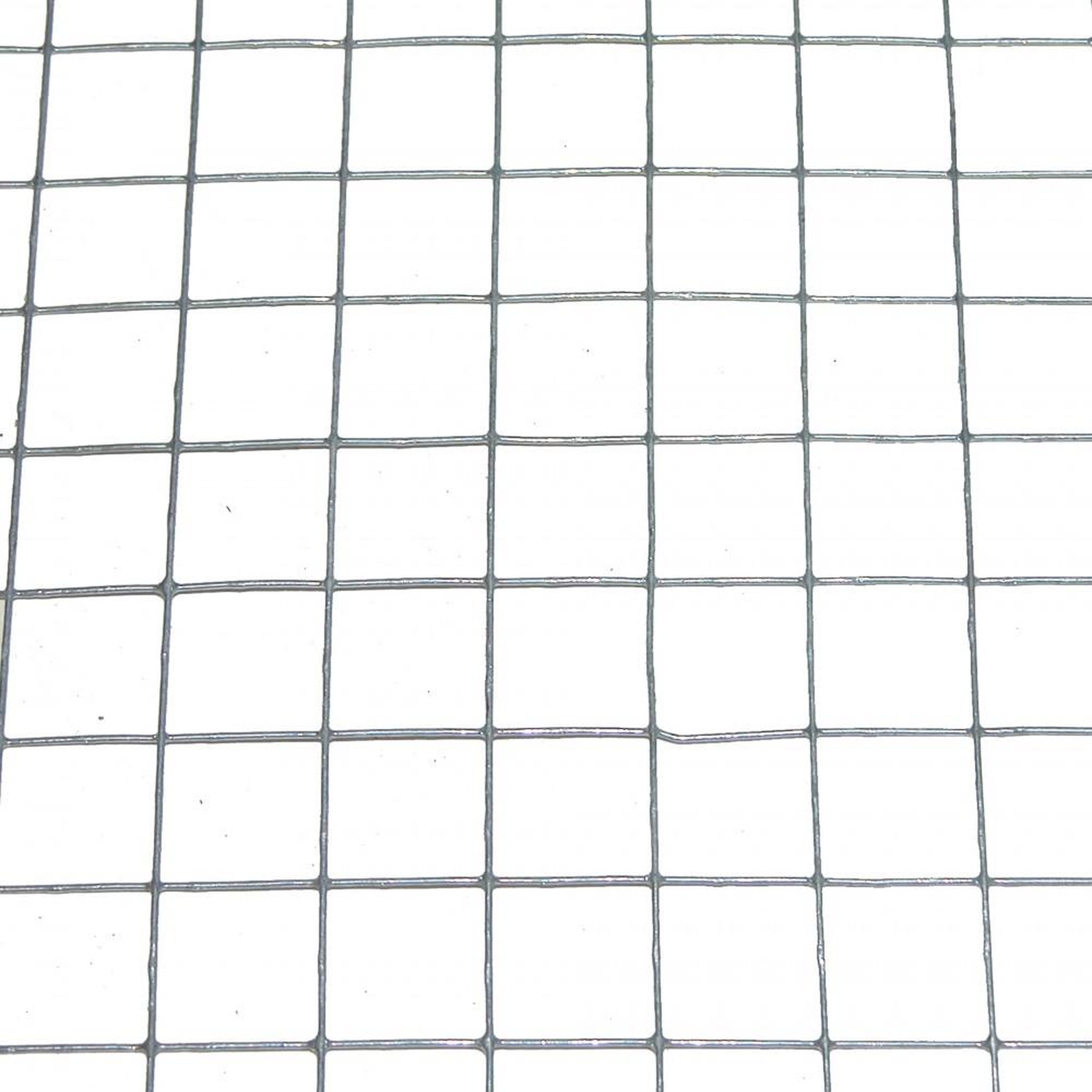 CENTRALE BRICO Grillage pour animaux soudé gris, H.0.5 x L.3 m, maille H.19 x l.19 mm