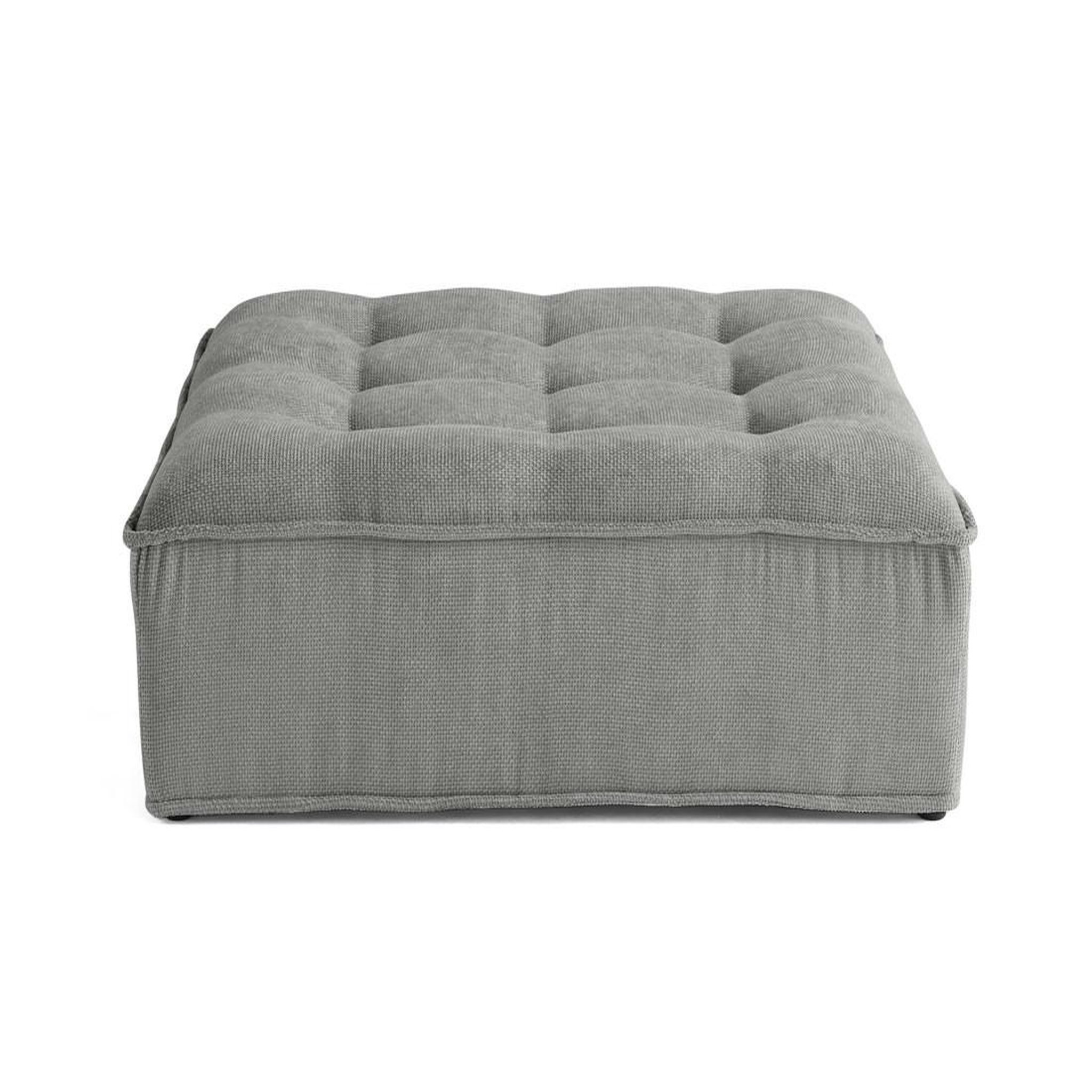 Voir la diapositive 4 : LISA DESIGN Marisol - pouf modulable - velours texturé