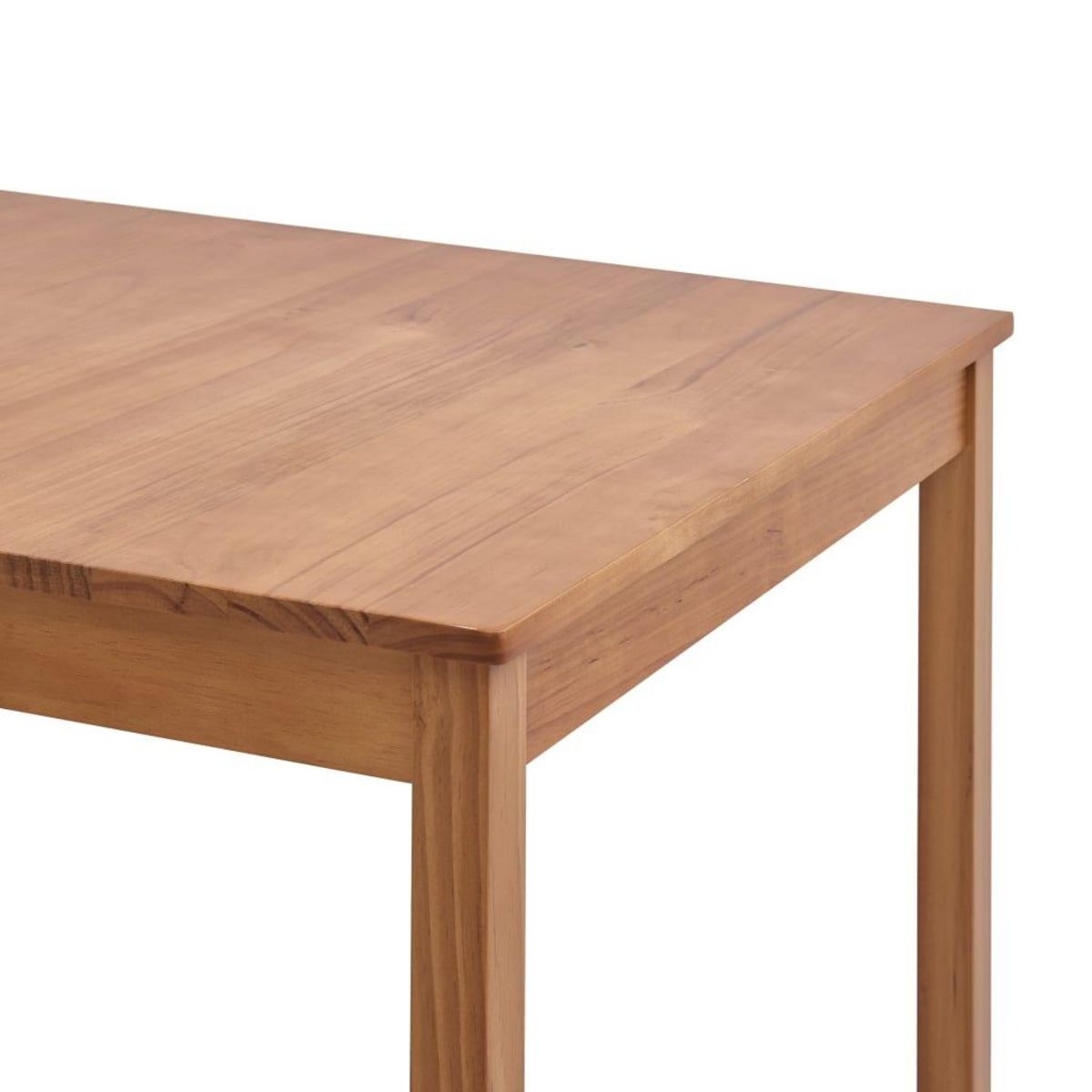 VIDAXL Table a manger Marron miel 180x90x73 cm Bois de pin