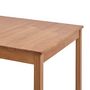 Voir la diapositive 4 : VIDAXL Table a manger Marron miel 180x90x73 cm Bois de pin