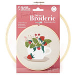 Graine créative Oh my broderie - Fraises des bois
