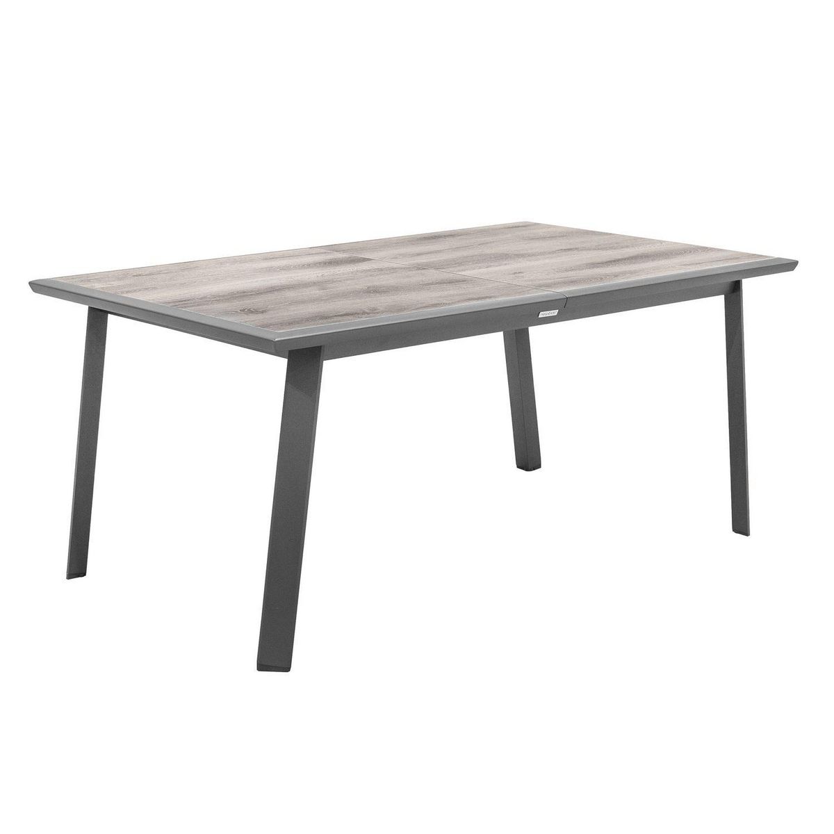 HESPERIDE Table de jardin extensible Pavane en aluminium