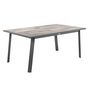 Voir la diapositive 1 : HESPERIDE Table de jardin extensible Pavane en aluminium