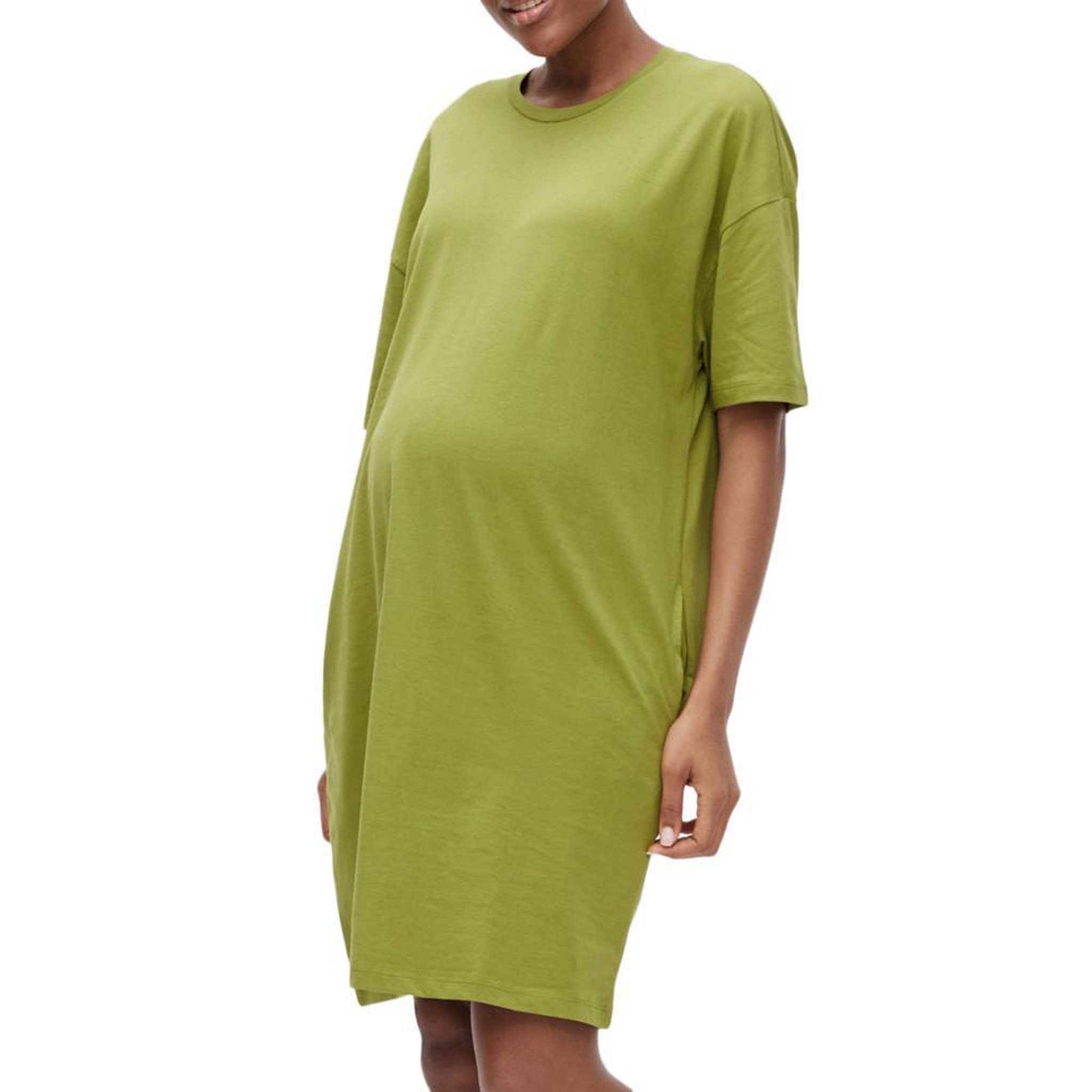 Voir la diapositive 1 : VERO MODA MATERNITY Robe de Grossesse Verte Femme Vero Moda Marternity Monella