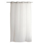 TOILINUX Voilage plumetis en organza LOLITA. Coloris disponibles : Beige, Vert, Rose