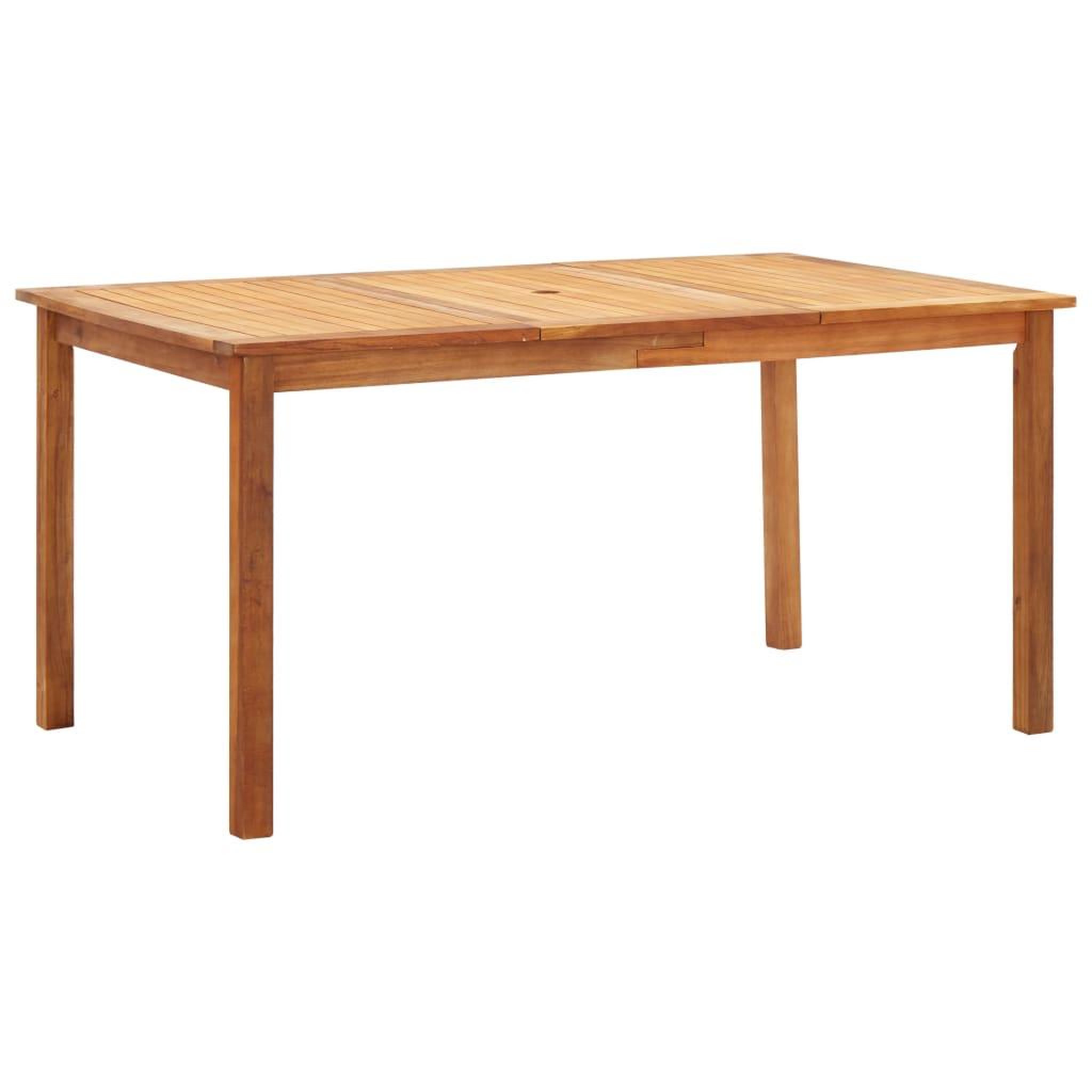 Voir la diapositive 2 : VIDAXL Mobilier a dîner 7 pcs resine tressee et bois d'acacia gris