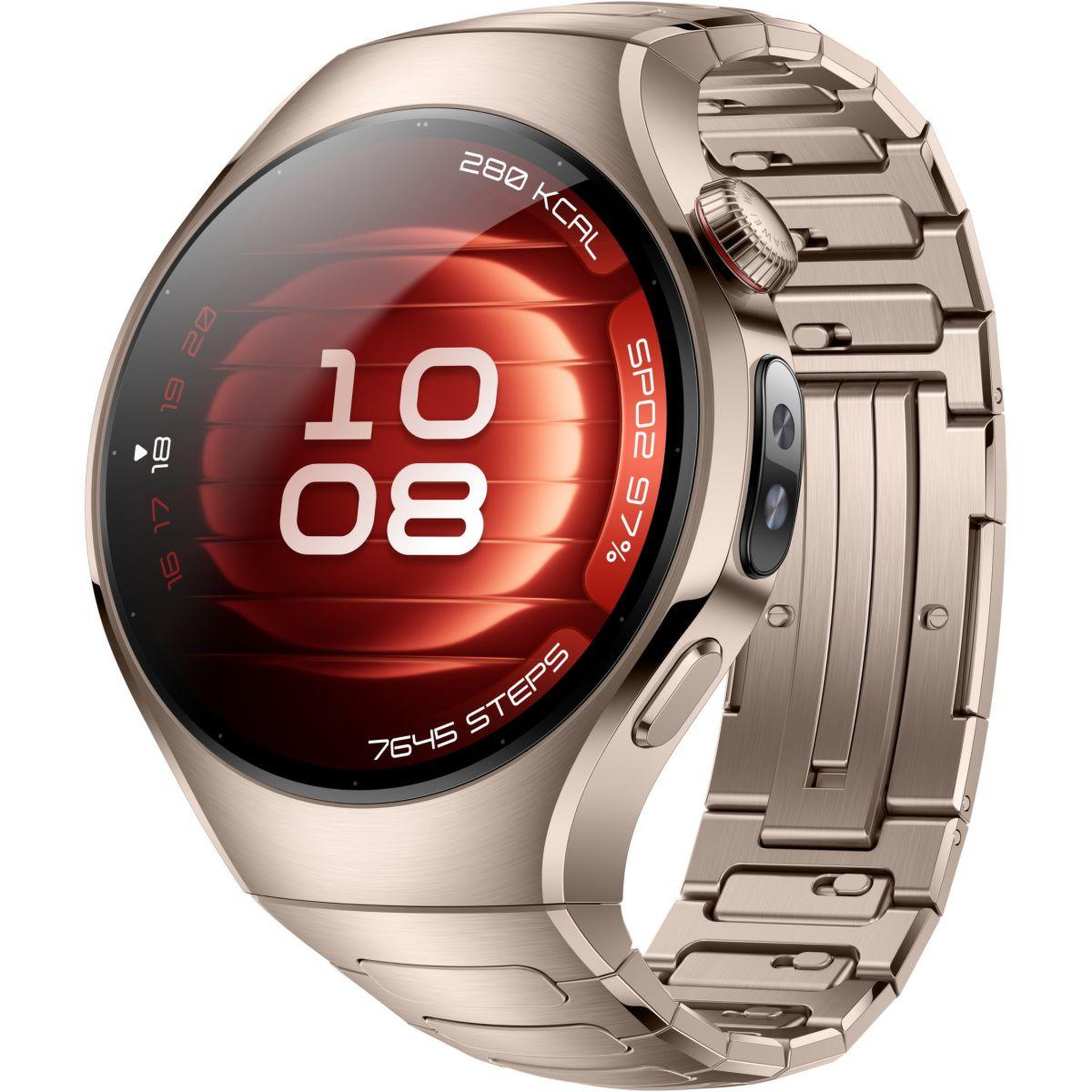 Voir la diapositive 2 : HUAWEI Montre connectée Watch 5 42mm Or
