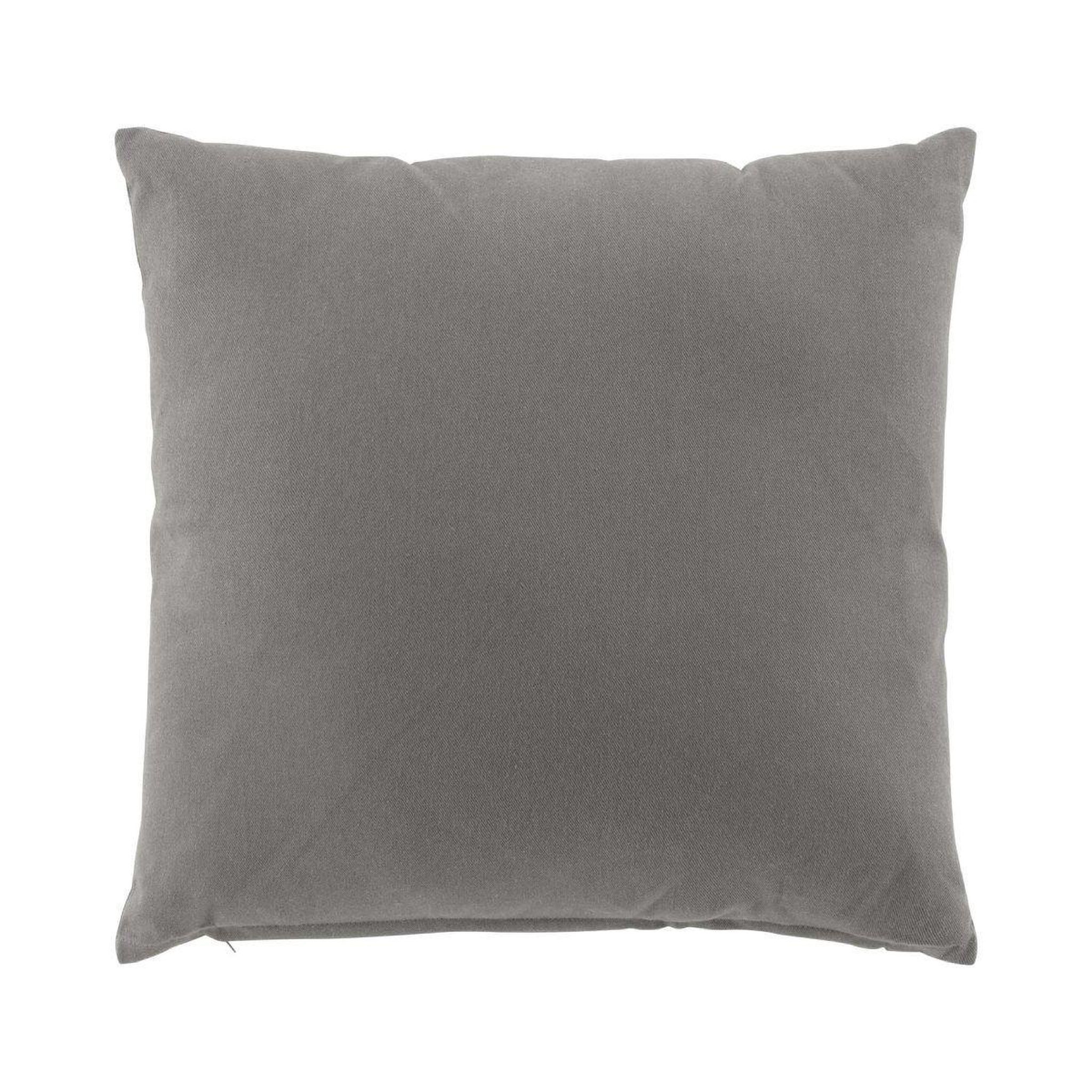 Douceur d'Intérieur Coussin déco  twily  45x45cm gris