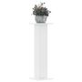 Voir la diapositive 1 : VIDAXL Supports pour plantes 2 pcs blanc 30x30x95 cm bois d'ingenierie