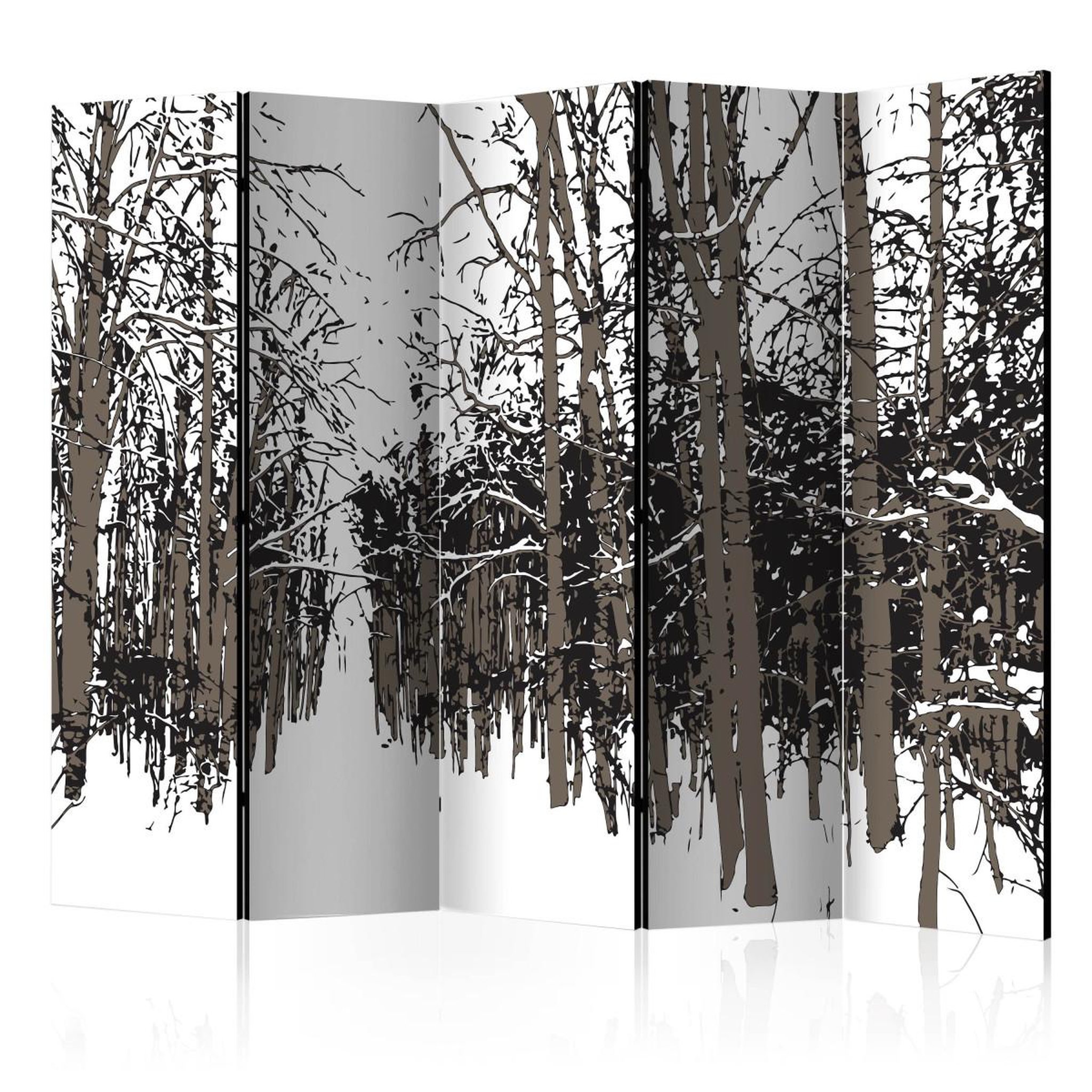 Voir la diapositive 1 : Paris Prix Paravent 5 volets  trees autumn  172x225cm