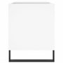 Voir la diapositive 5 : VIDAXL Armoire a disques blanc 85x38x48 cm bois d'ingenierie