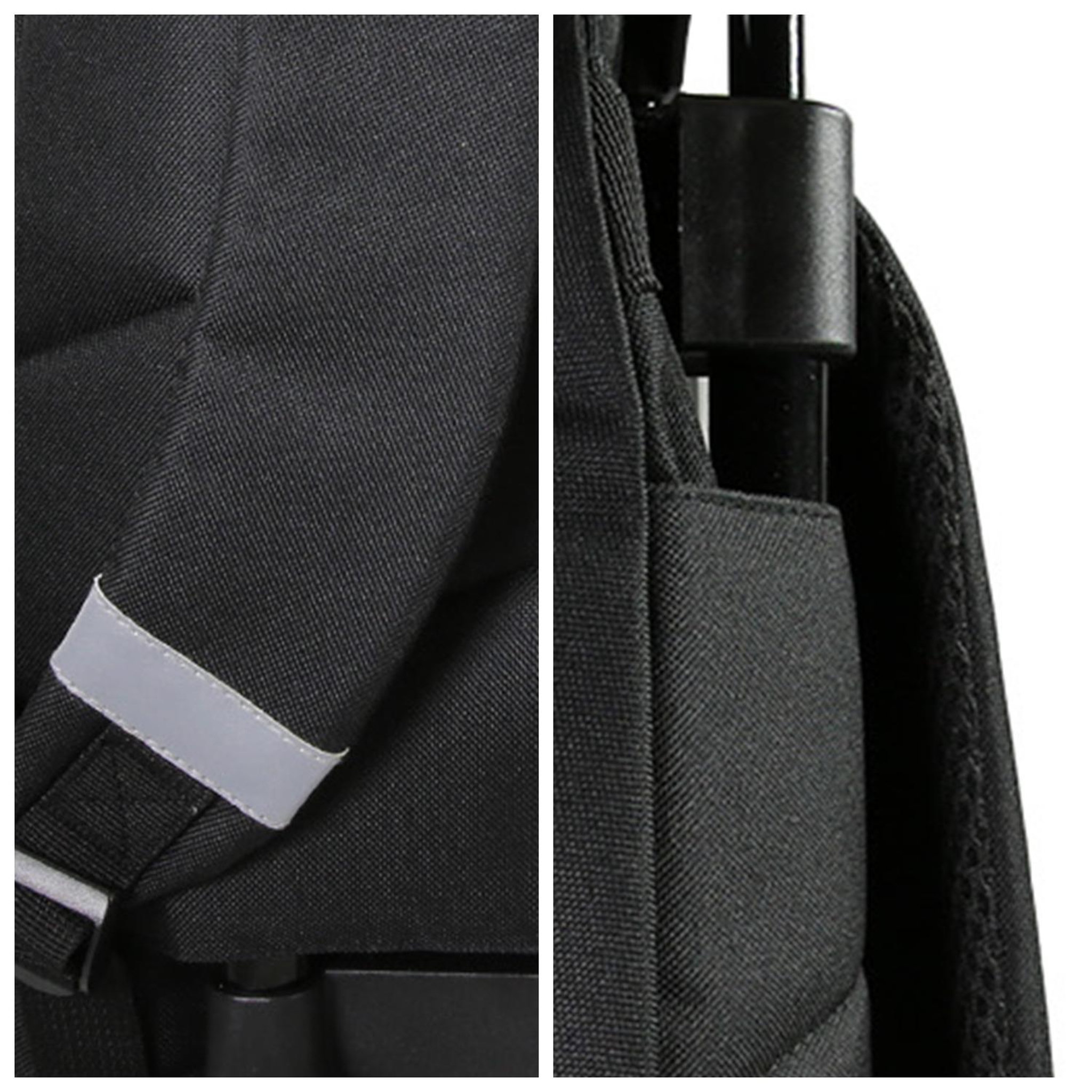 Voir la diapositive 6 : Bagtrotter Fast & Furious - Sac à dos à roulettes noir, 2 compartiments - Bagtrotter