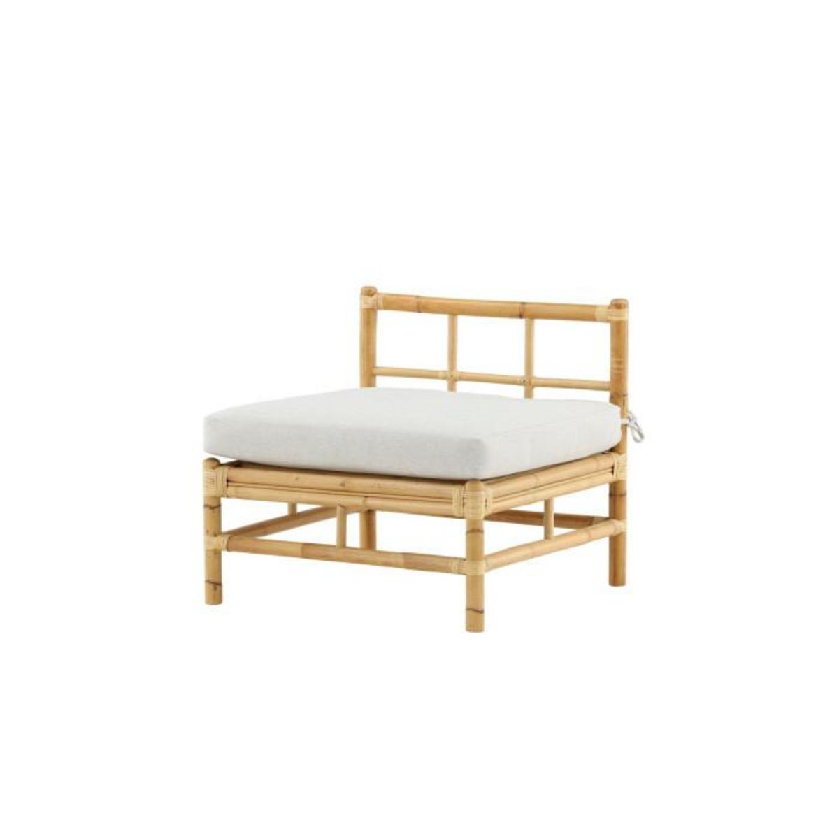 Paris Prix Canapé de Jardin  Cane  75cm Naturel