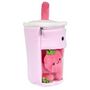 Voir la diapositive 3 : Paris Prix Peluche Enfant Bubble Tea Fraise  Kawaii  27cm Rose