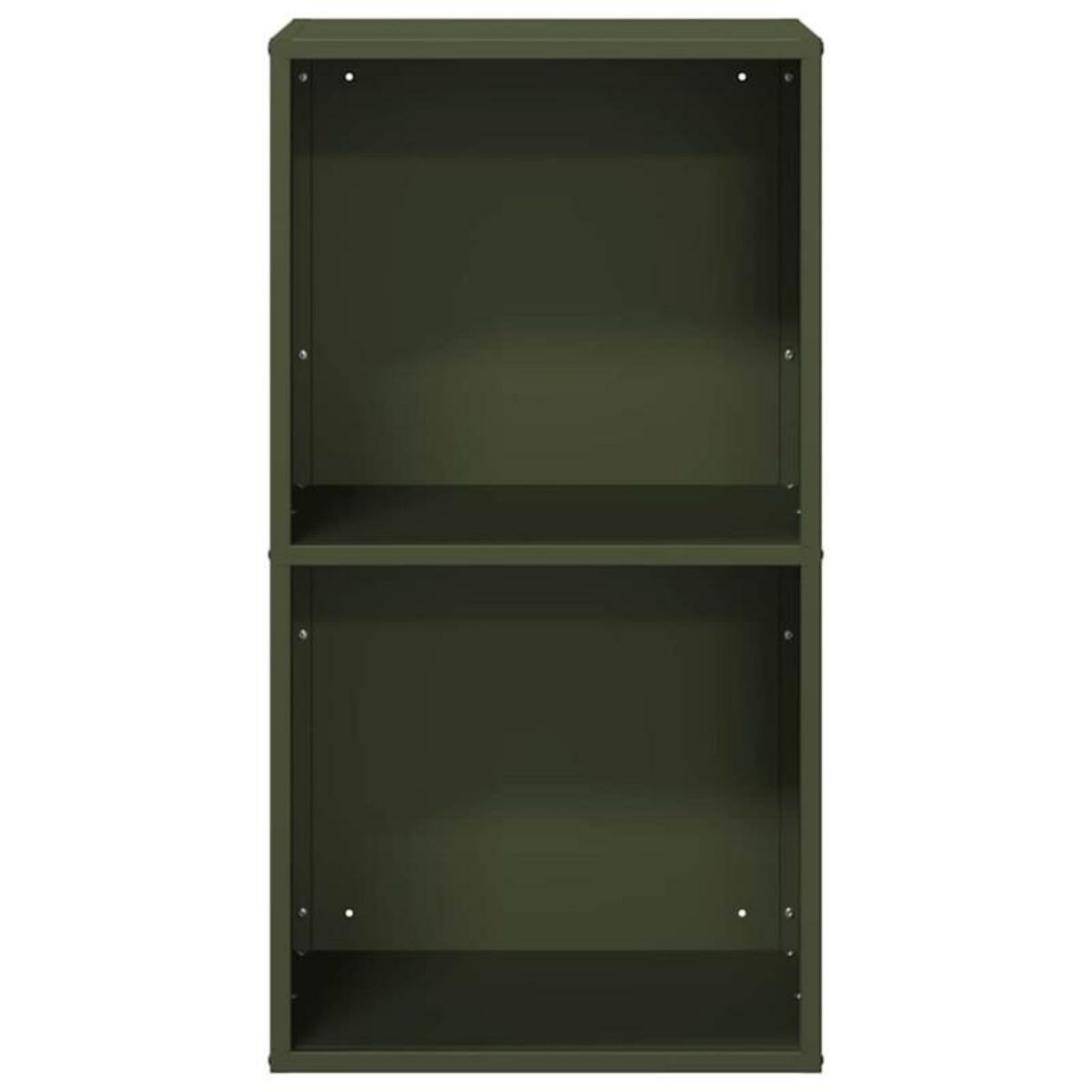 VIDAXL Portant de bois chauffage vert olive 40x30x75 cm