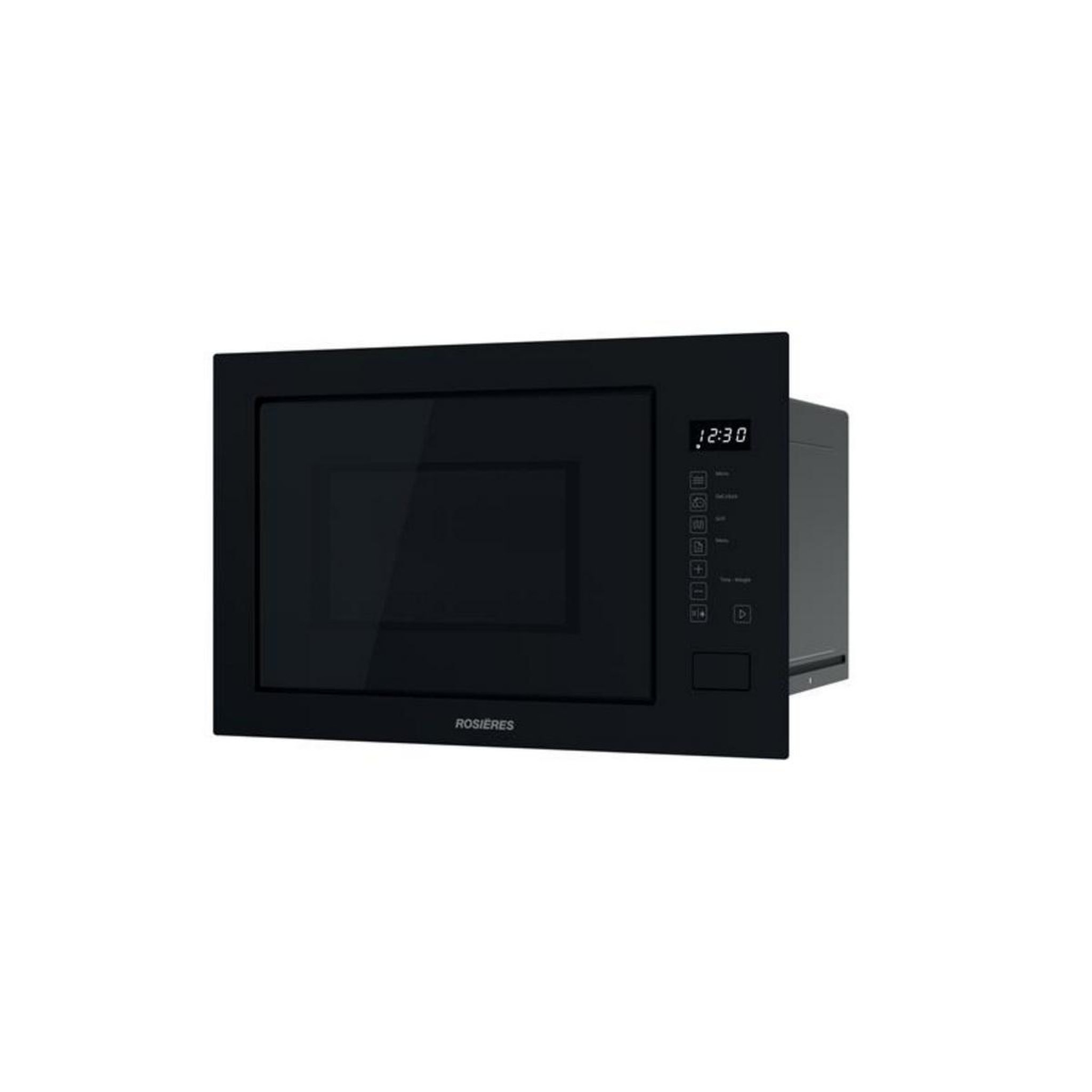 Voir la diapositive 2 : Rosieres Micro-ondes gril encastrable 25l 850w noir - RO38FL7N25LWB