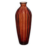 ATMOSPHERA Vase Design en Verre  Candy  29cm Ambre