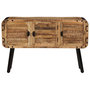 Voir la diapositive 3 : VIDAXL Buffet Bois de manguier massif 120x30x76 cm