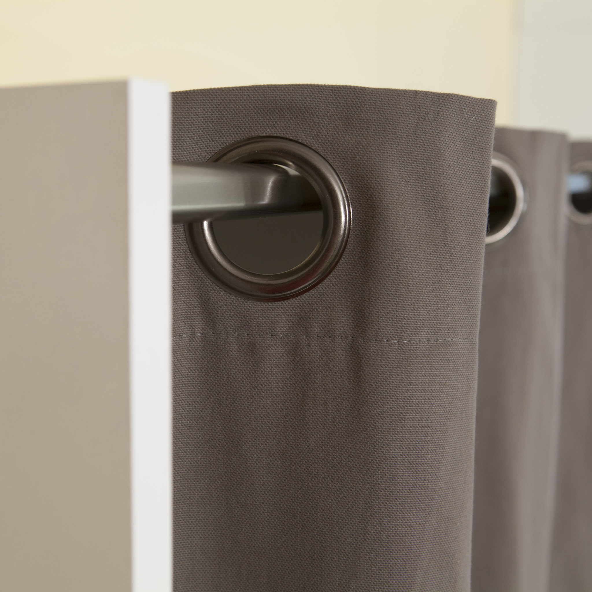 Voir la diapositive 3 : Dressing extensible à rideau H182xL123-160cm