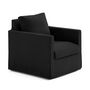 Voir la diapositive 3 : LISA DESIGN Serena - fauteuil déhoussable en velours