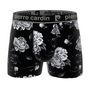 Voir la diapositive 3 : PIERRE CARDIN Lot de 3 boxers homme Flowers