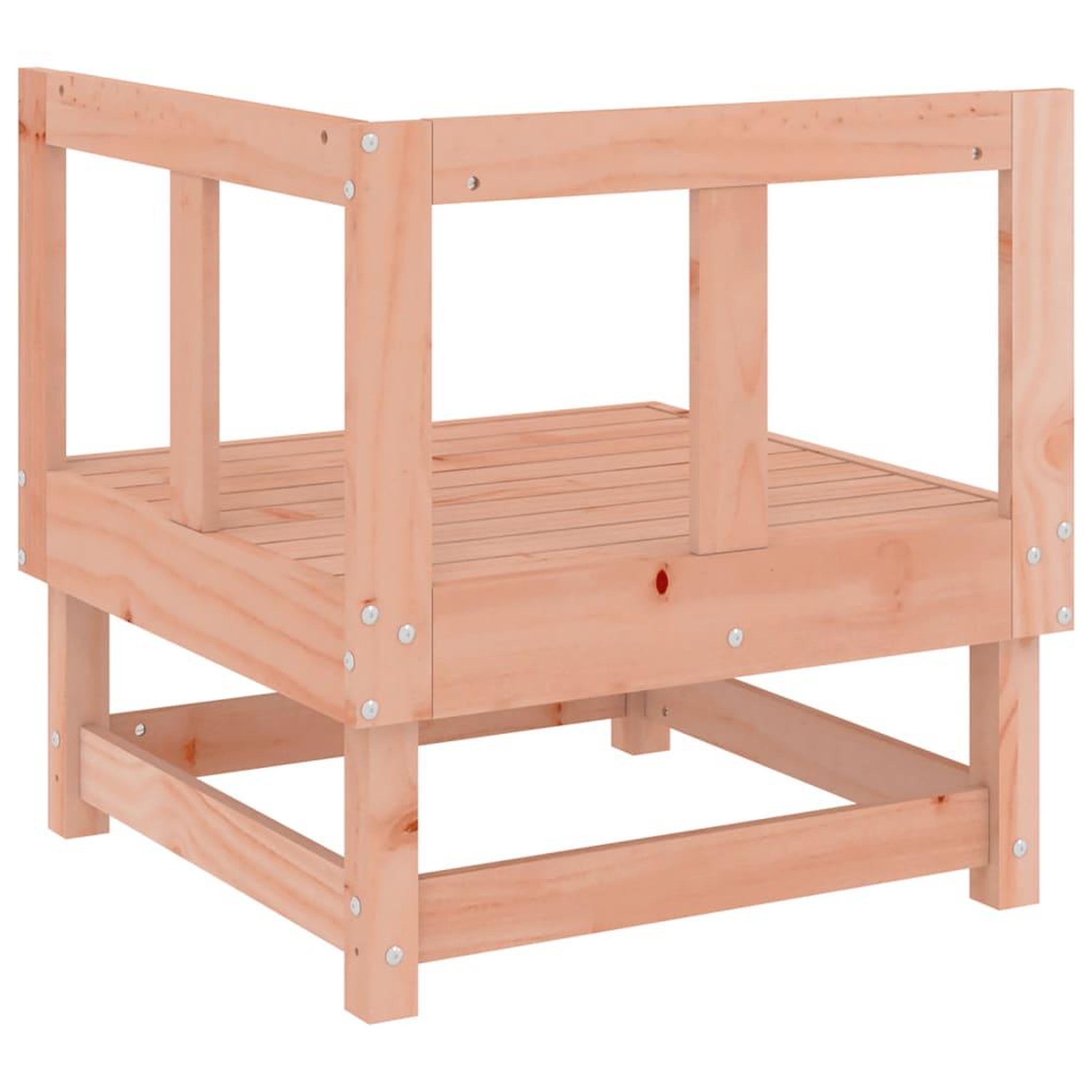 Voir la diapositive 5 : VIDAXL Canape d'angle de jardin bois massif douglas