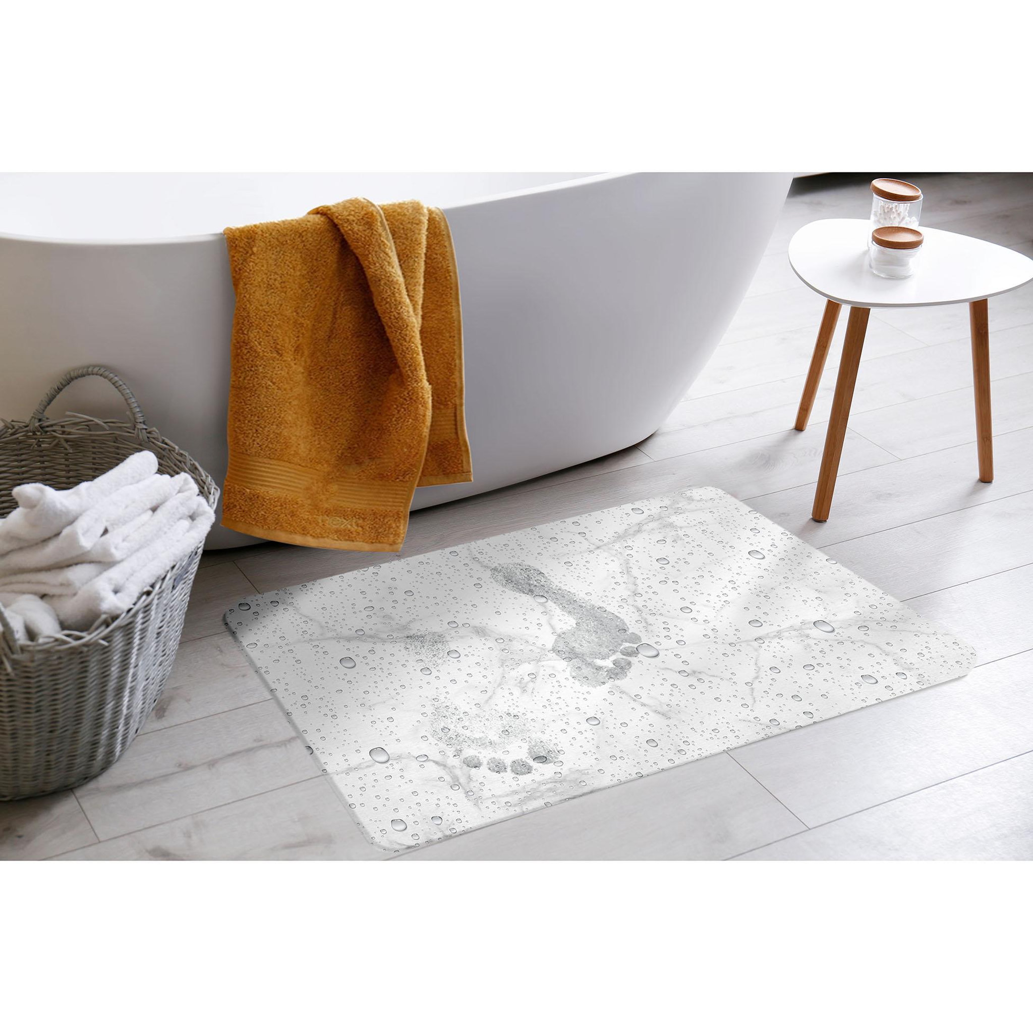Voir la diapositive 2 : Eden Tapis de bain Damaris design et moderne