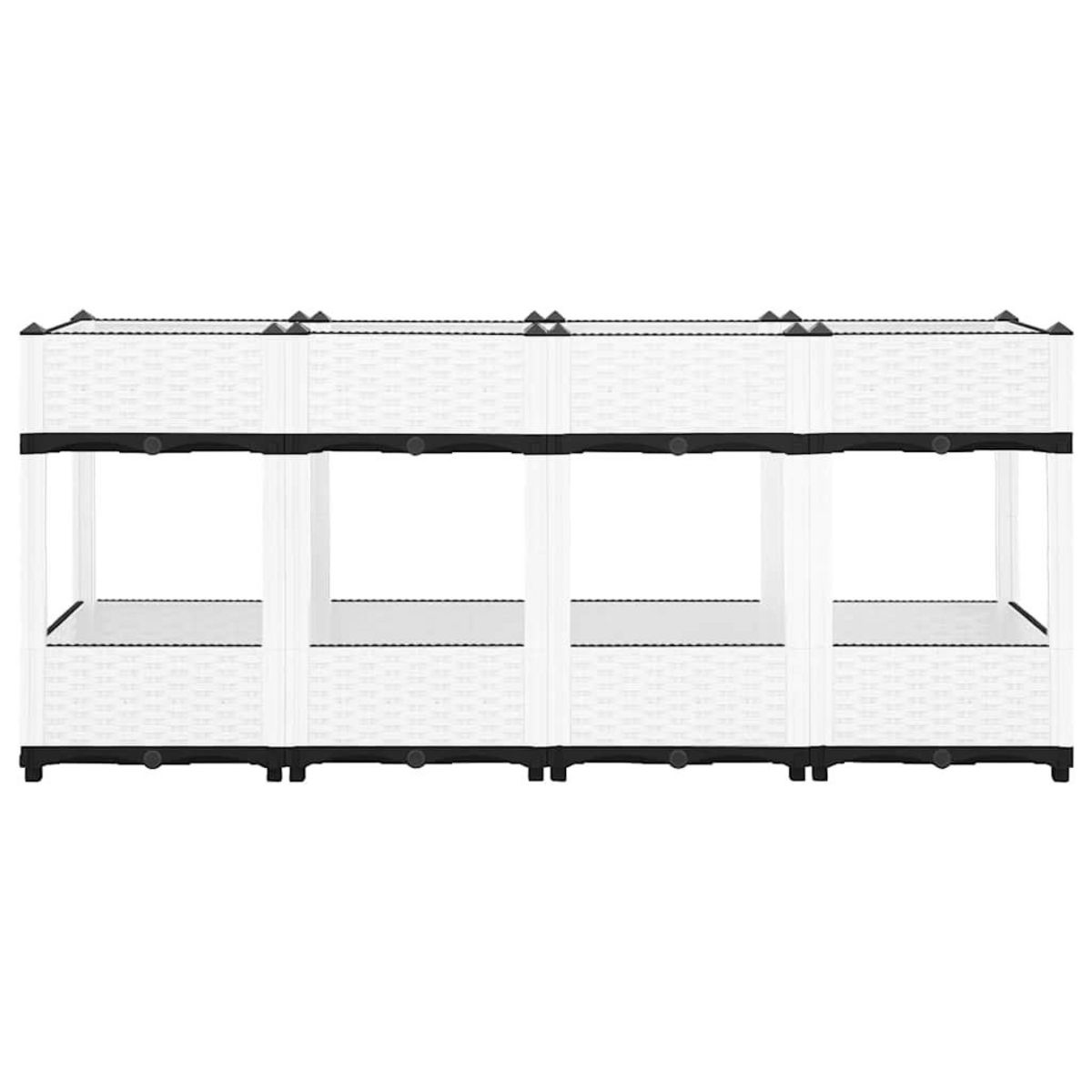 VIDAXL Lit sureleve 160x40x71 cm Polypropylene