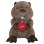 Voir la diapositive 1 : One Two Fun Peluche Jules le castor 28 cm