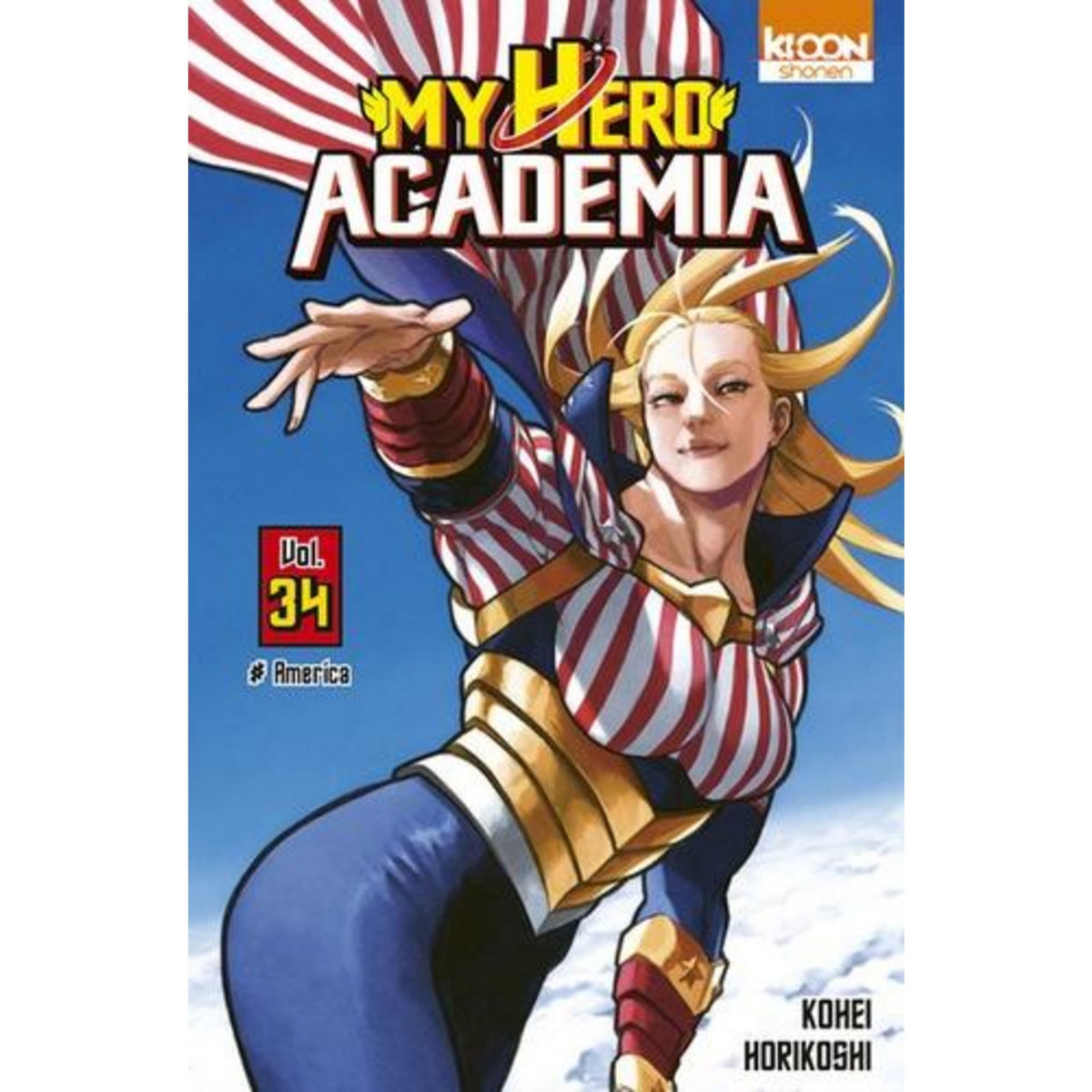 MY HERO ACADEMIA TOME 34 : AMERICA, Horikoshi Kohei