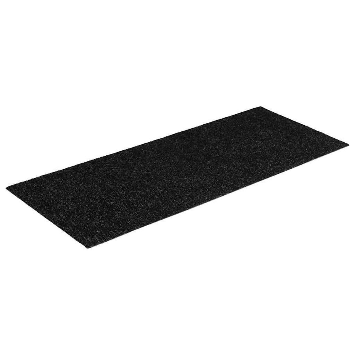 VIDAXL Tapis d'escalier auto-adhesifs 30 pcs noir 60x25 cm