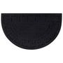 Voir la diapositive 3 : VIDAXL Tapis de porte demi-rond 45x75 cm caoutchouc et fibre de coco