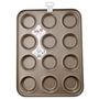Voir la diapositive 2 : ACTUEL Plaque 12 tartelettes en métal
