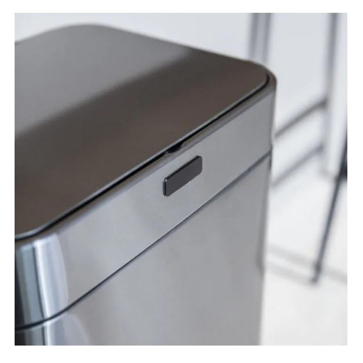 Kitchen move Poubelle automatique 60l argent upper - 808 UPPER CHROME